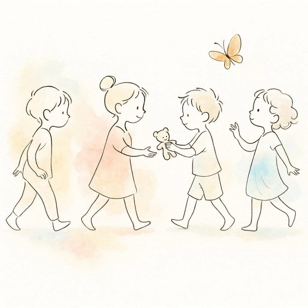 Convivencia y pertenencia grupal: Guía para tus pequeños de dos años