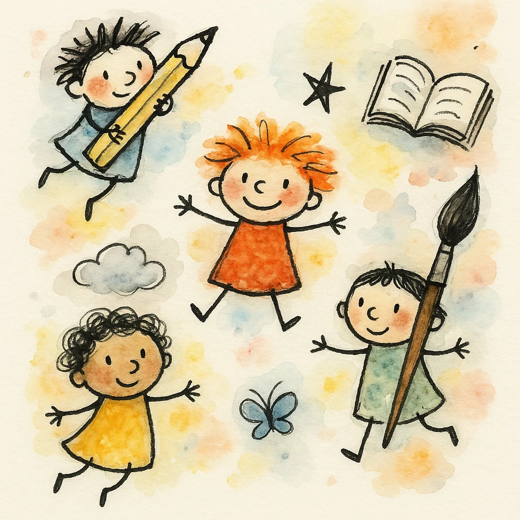 Despertando la imaginación: El arte y los cuentos en los primeros años